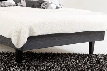 Basic Rammeseng 120x200 Ancona - Grå - Møbler - Senger - Enkeltsenger