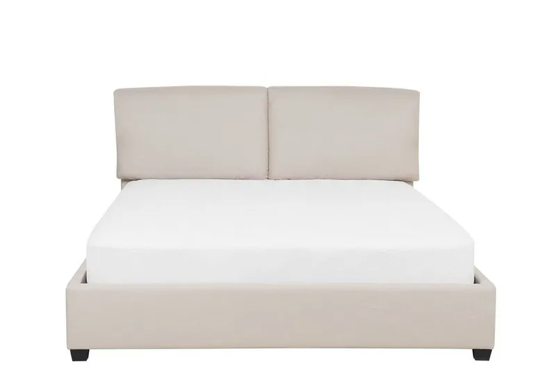 BELFORT Dobbeltseng 160 | 200 cm - Beige - Møbler - Senger - Sengeramme & sengestamme