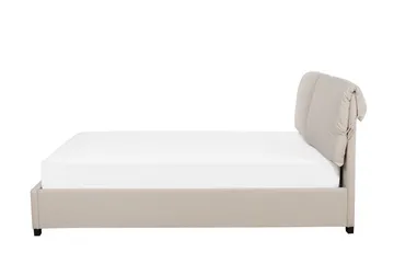 BELFORT Dobbeltseng 160 | 200 cm - Beige - Møbler - Senger - Sengeramme & sengestamme