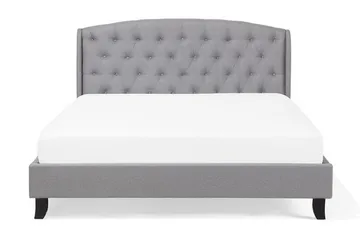 Bordeau Dobbeltseng 140 | 200 cm - Grå - Møbler - Senger - Sengeramme & sengestamme