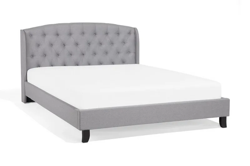 Bordeau Dobbeltseng 140 | 200 cm - Grå - Møbler - Senger - Sengeramme & sengestamme