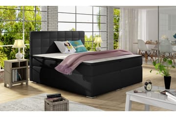 Cassaundra Rammeseng 180x200 cm - Svart - Møbler - Senger - Rammeseng