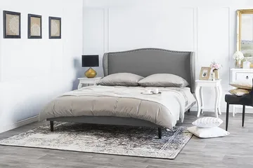 Colmar Dobbeltseng 140 | 200 cm - Grå - Møbler - Senger - Rammeseng