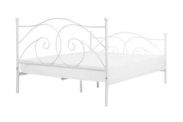 Dinard Dobbeltseng 160|200 Cm - Hvit - Møbler - Senger - Rammeseng