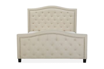 Dobbeltseng Aurel 160 | 200 cm - Beige - Møbler - Senger - Rammeseng