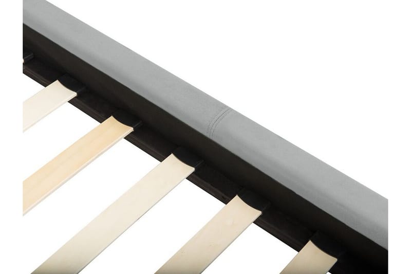 Dobbeltseng Barkerud 180x200 cm - Grå - Møbler - Senger - Sengeramme & sengestamme