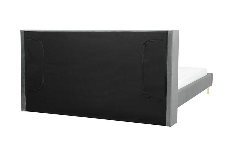 Dobbeltseng Barkerud 180x200 cm - Grå - Møbler - Senger - Sengeramme & sengestamme