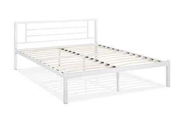 Dobbeltseng Cusset 160 | 200 cm - Hvit - Møbler - Senger - Rammeseng