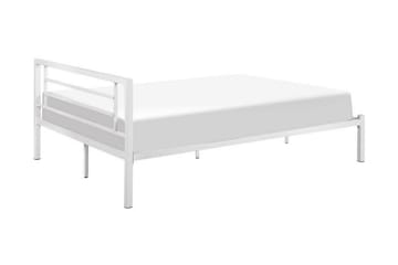 Dobbeltseng Cusset 160 | 200 cm - Hvit - Møbler - Senger - Rammeseng