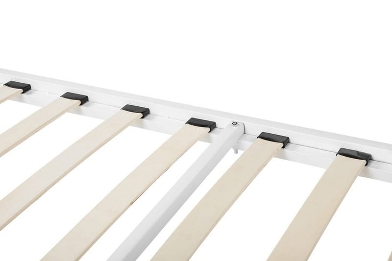 Dobbeltseng Cusset 160 | 200 cm - Hvit - Møbler - Senger - Rammeseng