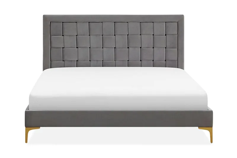 Dobbeltseng Darhult 140x200 cm, Grå