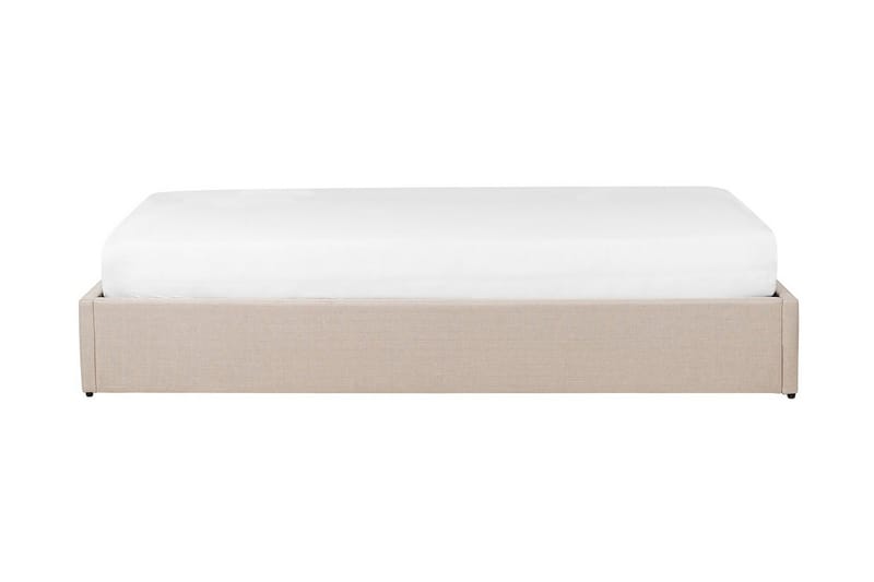 Dobbeltseng Dinan 90 | 200 cm - Beige - Rammeseng