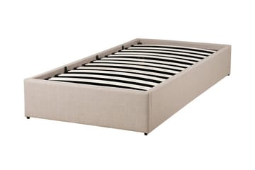 Dobbeltseng Dinan 90 | 200 cm - Beige - Møbler - Senger - Sengeramme & sengestamme