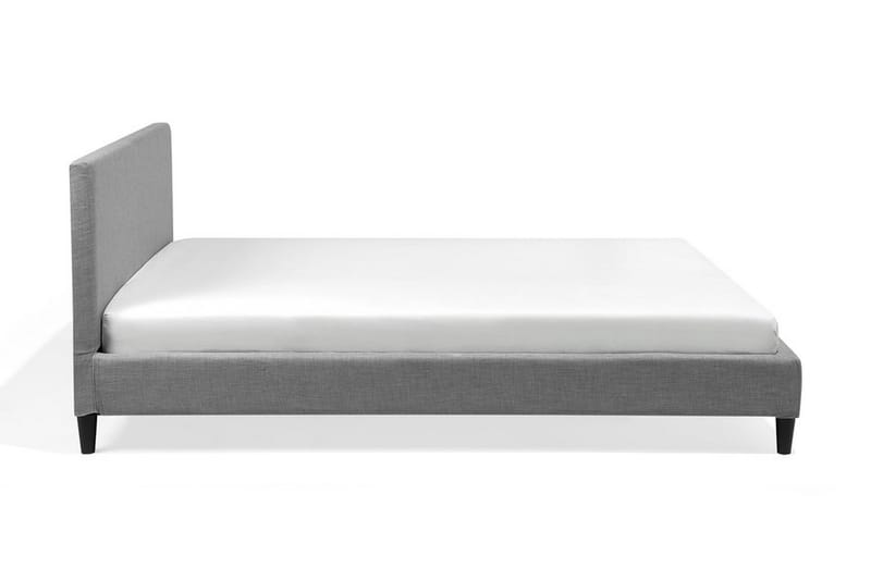 Dobbeltseng Fitou 160 - Grå - Møbler - Senger - Sengeramme & sengestamme