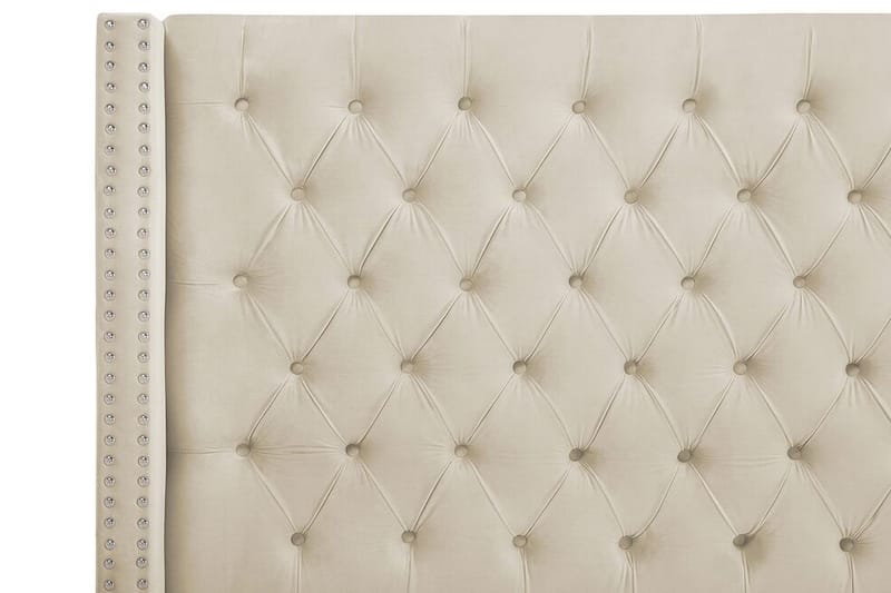 Dobbeltseng Lubbon 180 | 200 cm - Beige - Møbler - Senger - Rammeseng
