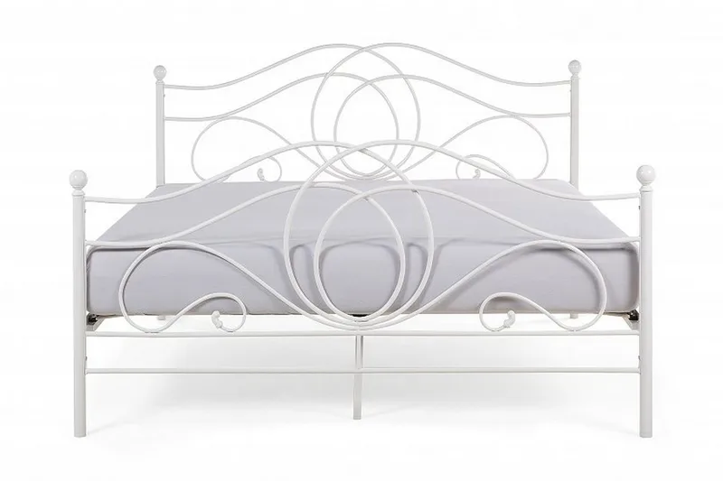 Dobbeltseng Lyra 160 | 200 cm, Hvit