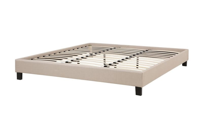 Dobbeltseng Roanne 180 | 200 cm - Beige - Møbler - Senger - Rammeseng