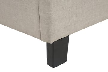 Dobbeltseng Roanne 180 | 200 cm - Beige - Møbler - Senger - Rammeseng