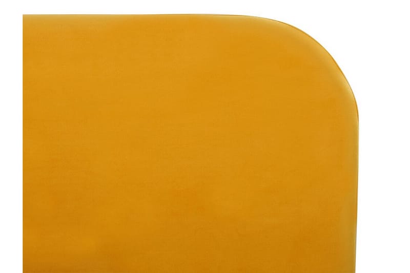 Dobbeltseng Villeuif 180x200 cm - Gul - Møbler - Senger - Rammeseng