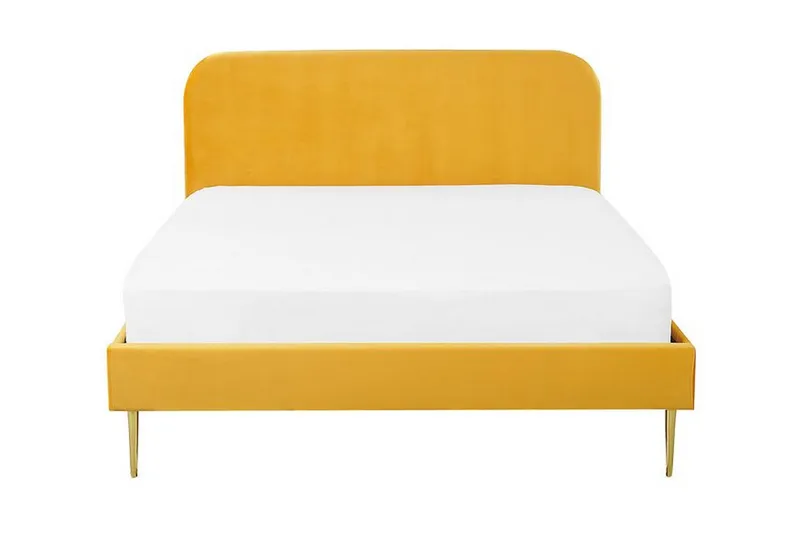 Dobbeltseng Villeuif 180x200 cm, Gul