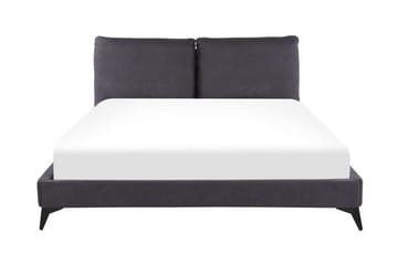 Emelle Rammeseng 180x200cm - Fløyel/Mørkegrå - Møbler - Senger - Rammeseng