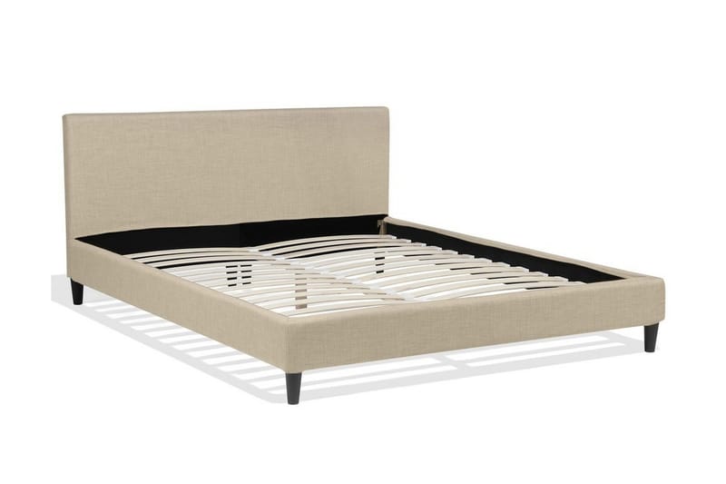 Fitou Dobbeltseng 160 | 200 cm - Beige - Møbler - Senger - Rammeseng