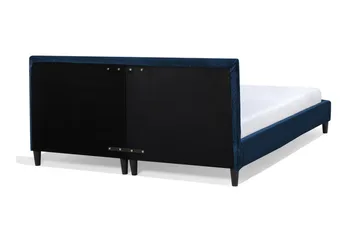 Fitou Dobbeltseng 160 | 200 cm - Blå - Møbler - Senger - Sengeramme & sengestamme