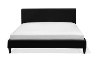 Fitou Dobbeltseng 160 | 200 cm - Svart - Møbler - Senger - Rammeseng