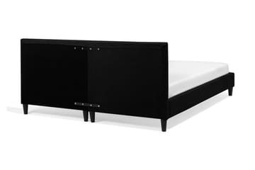 Fitou Dobbeltseng 160 | 200 cm - Svart - Møbler - Senger - Rammeseng