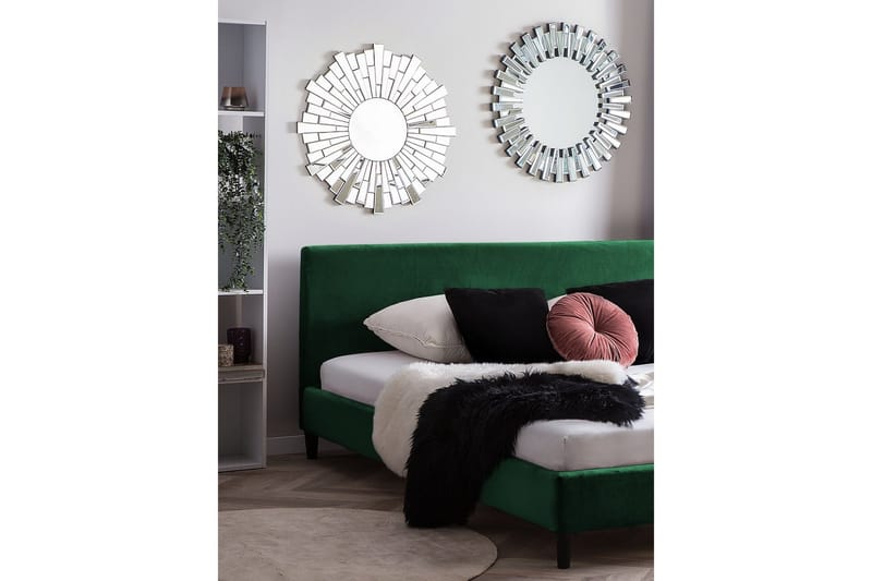 Fitou Dobbeltseng 180 | 200 cm - Grønn - Møbler - Senger - Rammeseng