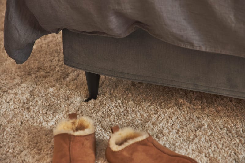 Happy Pluss Sengepakke Rammeseng 90x200 cm - Grå - Møbler - Senger - Enkeltsenger