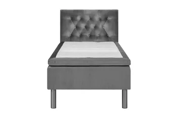 Happy Pluss Sengepakke Rammeseng 90x200 cm - Grå - Møbler - Senger - Enkeltsenger