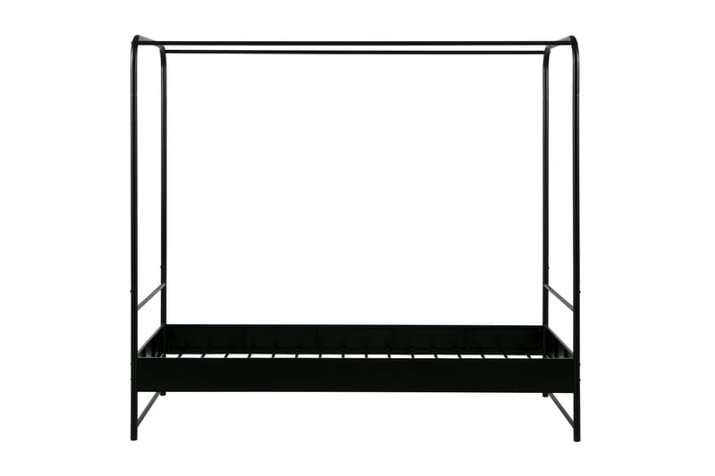 Køyeseng Vancha 90x200 - Svart Metall - Møbler - Senger - Rammeseng