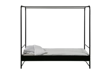 Køyeseng Vancha 90x200 - Svart Metall - Møbler - Senger - Rammeseng
