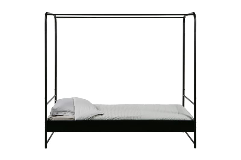 Køyeseng Vancha 90x200 - Svart Metall - Møbler - Senger - Rammeseng