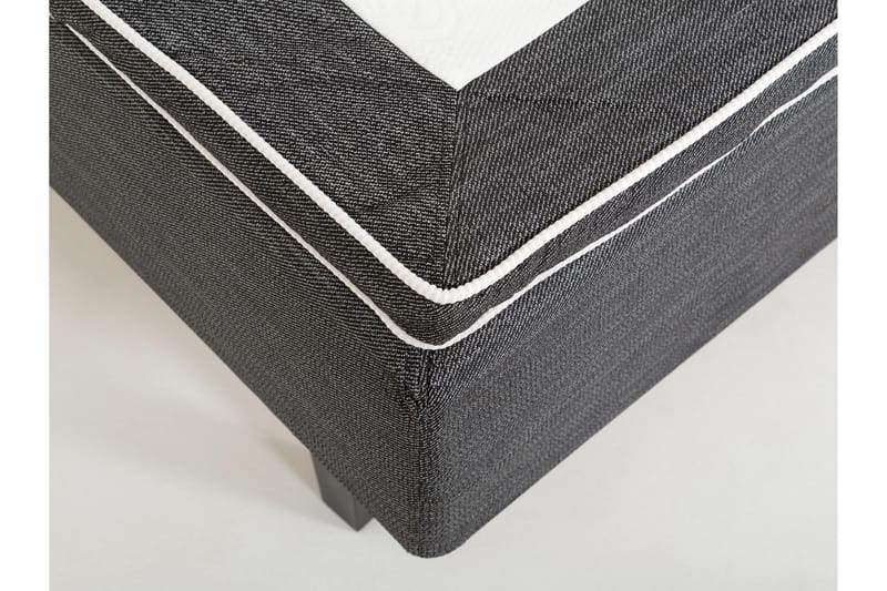 Komplett Sengepakke Prime Mørkgrå - 160x200 cm - Rammeseng - Dobbeltsenger - Komplett sengepakke