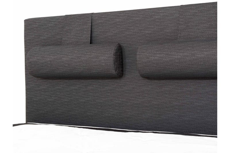 Komplett Sengepakke Prime Mørkgrå - 160x200 cm - Rammeseng - Dobbeltsenger - Komplett sengepakke
