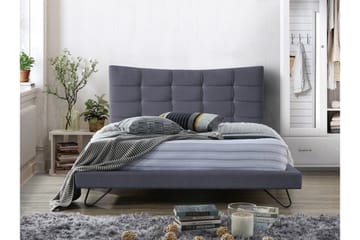 Lannion Dobbeltseng 160 | 200 cm - Grå - Møbler - Senger - Rammeseng