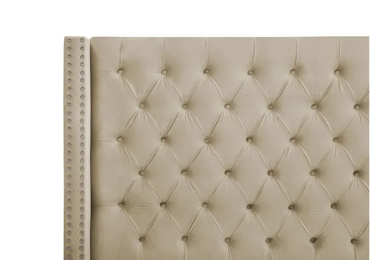 Lubbon Dobbeltseng 160 | 200 cm - Beige - Møbler - Senger - Rammeseng