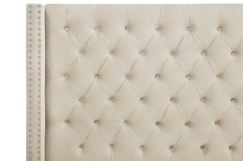 Lubbon Dobbeltseng 180 | 200 cm - Beige - Møbler - Senger - Rammeseng