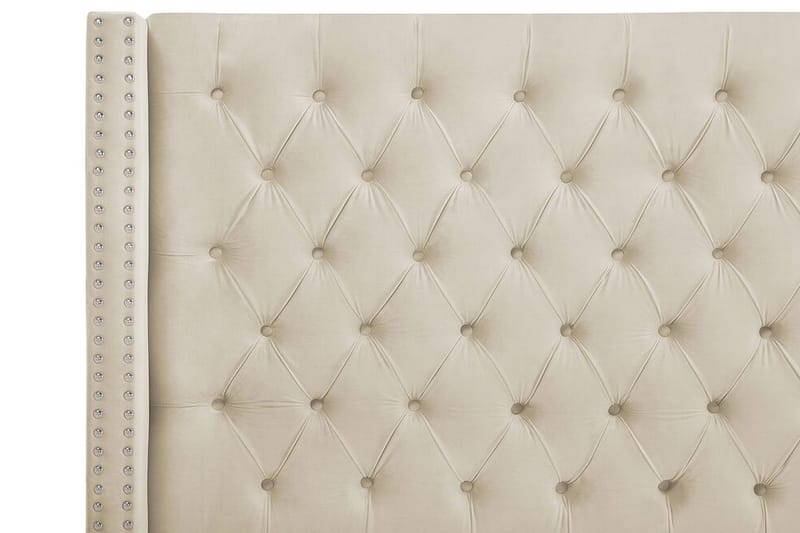 Lubbon Dobbeltseng 180 | 200 cm - Beige - Møbler - Senger - Rammeseng