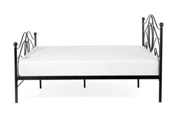 Lyra Dobbeltseng 160 | 200 cm - Svart - Møbler - Senger - Rammeseng