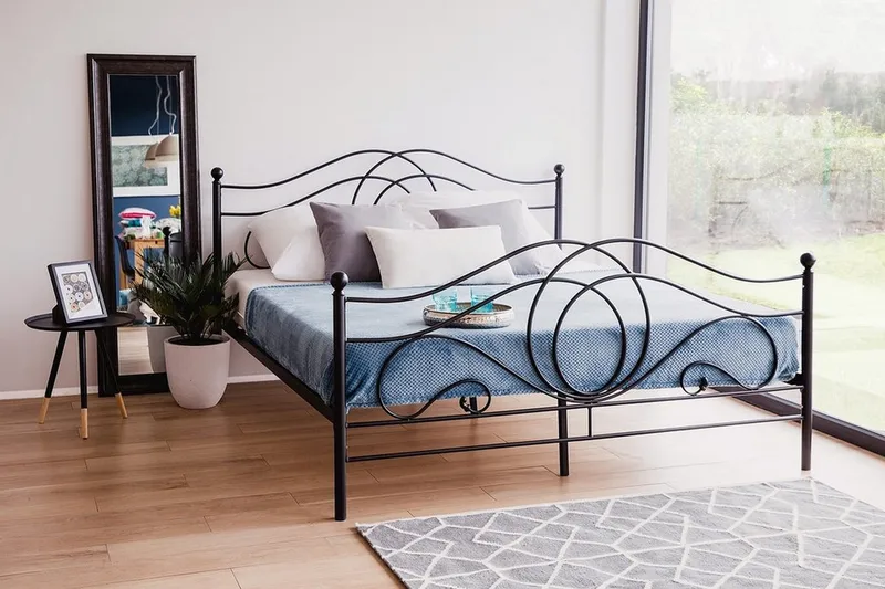 Lyra Dobbeltseng 160 | 200 cm, Svart