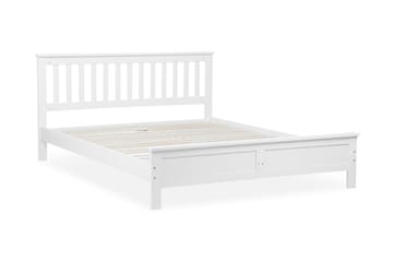 Mayenne Dobbeltseng 160 | 200 cm - Hvit - Møbler - Senger - Rammeseng