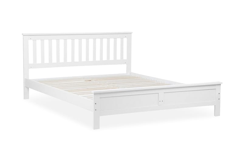 Mayenne Dobbeltseng 160 | 200 cm, Hvit