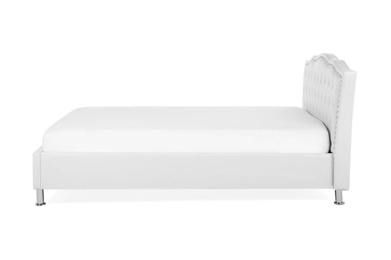 Metz Dobbeltseng 140 | 200 cm - Hvit - Møbler - Senger - Rammeseng