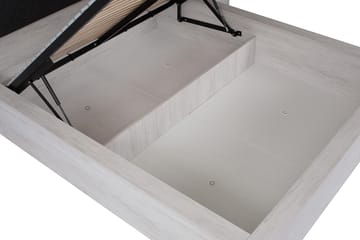 Najera Rammeseng 160x200 cm - Tre/Svart - Møbler - Senger - Rammeseng