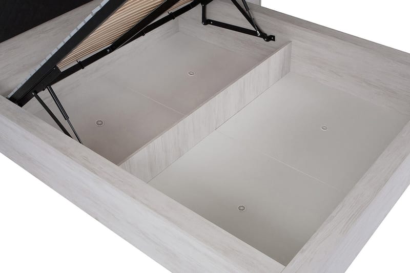 Najera Rammeseng 160x200 cm - Tre/Svart - Møbler - Senger - Rammeseng