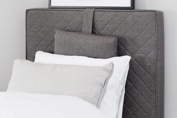 NOTTE 80 Rammeseng Grå - Møbler - Senger - Enkeltsenger