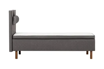 NOTTE 90 Rammeseng Grå - Grå - Møbler - Senger - Enkeltsenger